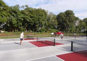 Hey! Carver has pickleball!